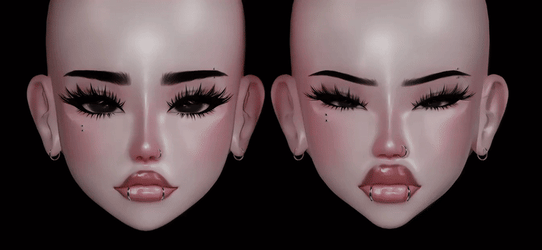 Akii Female Head HUGE Texture Pack