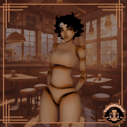 Amour Matching Starlyne's Doll Base (WOOD)