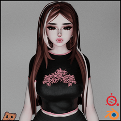 Cropped T-Shirt (vrbase) 