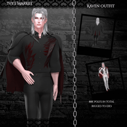 Raven outfit by Ivy
