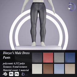 Dinzee's Male Dress Pants
