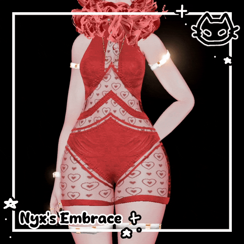 ⏾⋆.˚ NYX'S EMBRACE ⏾⋆.˚ Lace Bodysuit Outfit ⏾⋆.˚ 