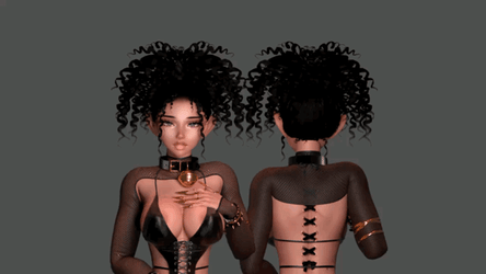 Imani Curly Bun Hair