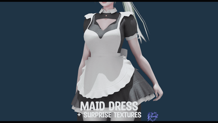 Maid Dress  |  VrBase  ++ Surprise Textures