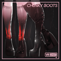Chunky Boots for VRChat [Free in nitro]