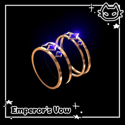  ⚜️ EMPEROR'S VOW ⚜️ FREE WEDDING RINGS ⚜️NINE & TEN'S RINGS