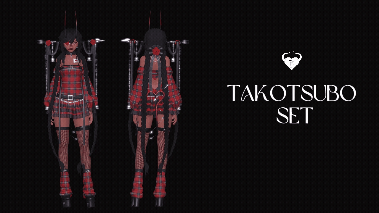 Takotsubo Set (✘Server Free 600 Member Set✘)