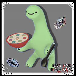 Jeffans the Dinosaur - BIRTHDAY FREEBIE :DD 