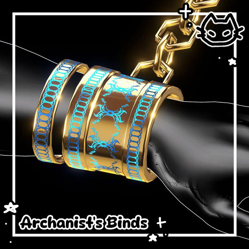 ⛓️Archanist's Binds⛓️ Wrist Chains ⛓️Akii Base , VRBase Egirl