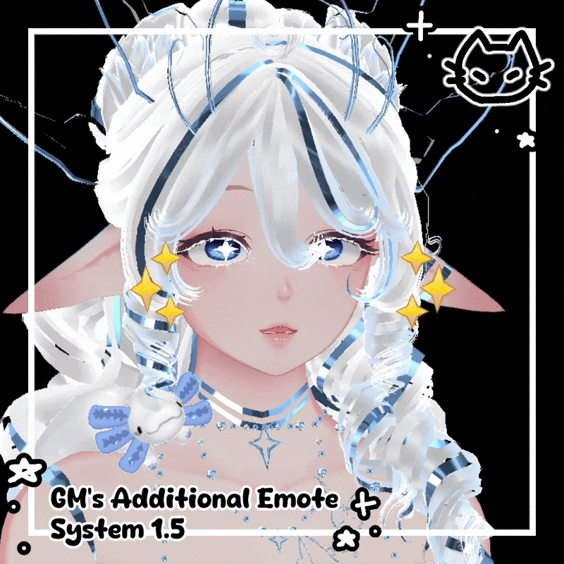 GM's Additional Emote System 1.5 ✧ Add in Unity OR Blender ✧ QUEST COMPATIBLE Vrchat Asset