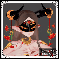 Celestial Bloom - Masquerade Mask