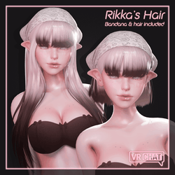 Rikka's Bandana Hair Duo for VRChat