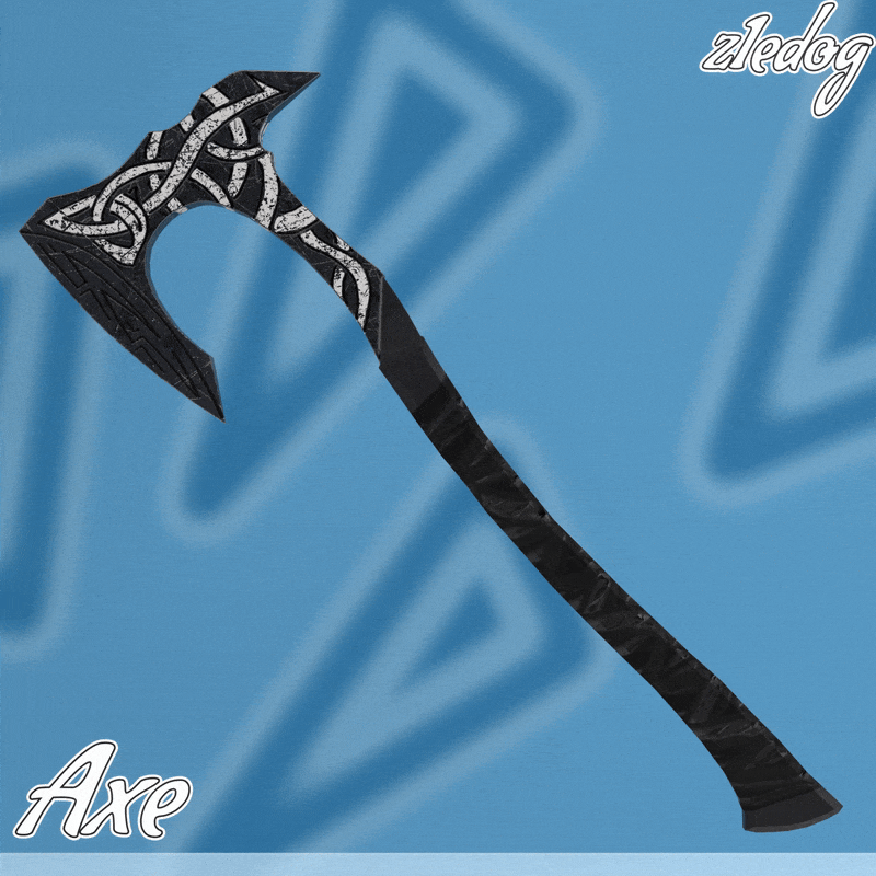 Norse inspired Axe - created by z1edog