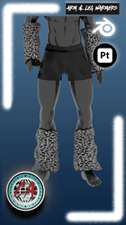 Animal Print Arm/Leg Warmers