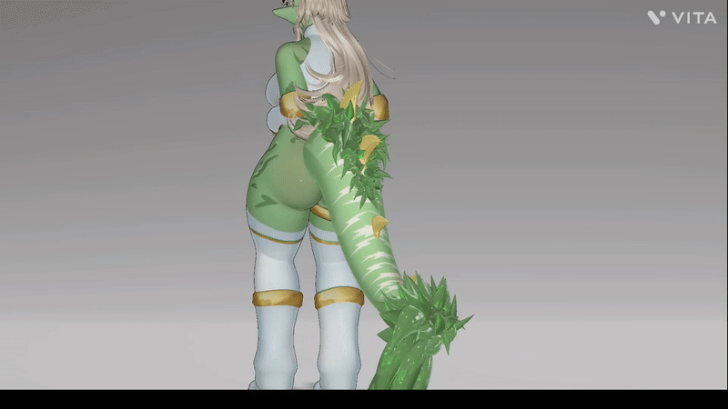 Spined tail Asset