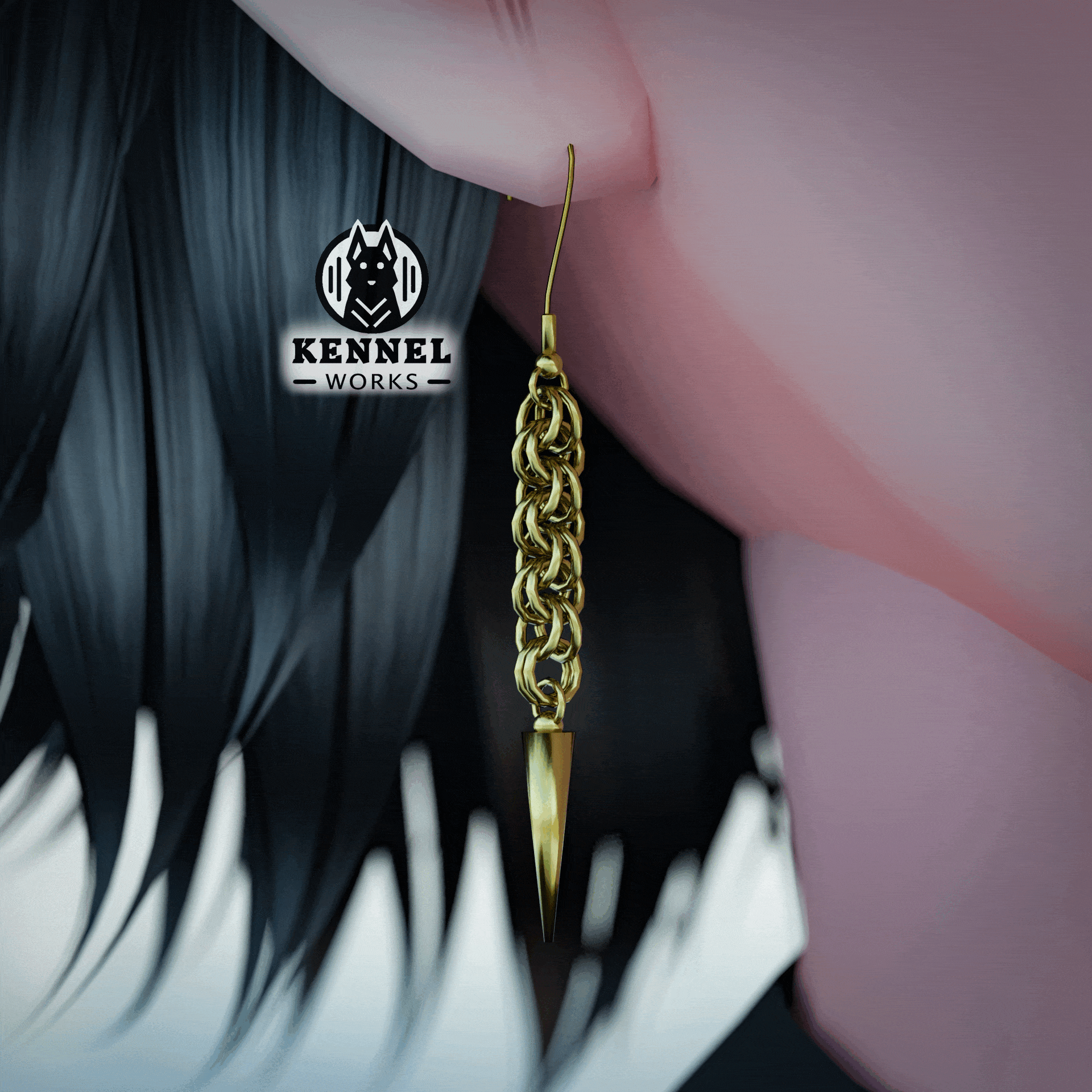 CHAIN EARRINGS || QUEST FRIENDLY MATS