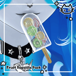 🧊🍓 Fruit Popsicle Pack! 🍓🧊 Kiwi, Strawberry, Lemon, Lime Popsicles 🍓VrChat Asset