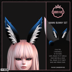 KANNI BUNNY SET | RIGGED | VRCHAT ASSET