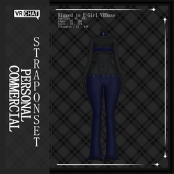 Strapon set | rigged to e-girl vrbase