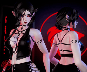 Gothic Top/vrchat asset