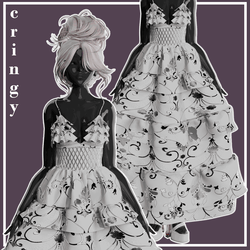 Maxi & Mini Ruffle Dress