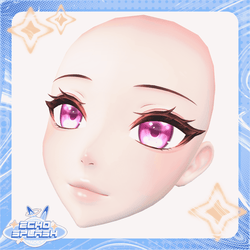 'Manhwa' Eye and Lash Texture < Starlight Head >
