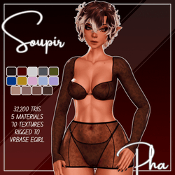 "Soupir" | Lace Set for VRChat