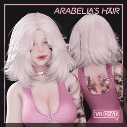 Arabella's Fluffy Hair for VRChat