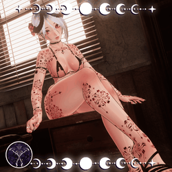 ☽ Spider Lovely - Tattoos Venus,VRBase,RP,Panda ☾