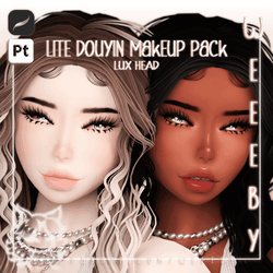 WB. Lite Douyin Makeup ; Lux Head [VRChat Asset]