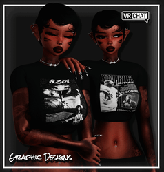 Graphic Cropped Tee