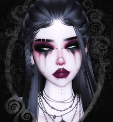 Gothic Makeup Pack (aki head)