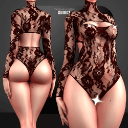 Addicted Fishnet [VRChat Asset]