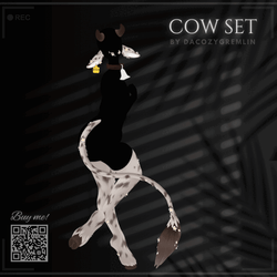 Cow set - VrEgirl - !Blender only! Commercial licence