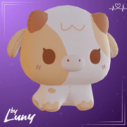 Cute Cow Plushie