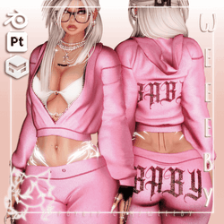 WC74. Y2K Track Suit [VRChat Asset]