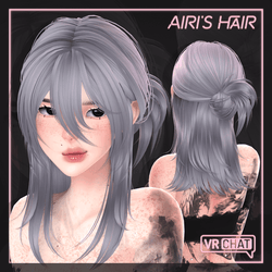 Airi's Bun Hair for VRChat
