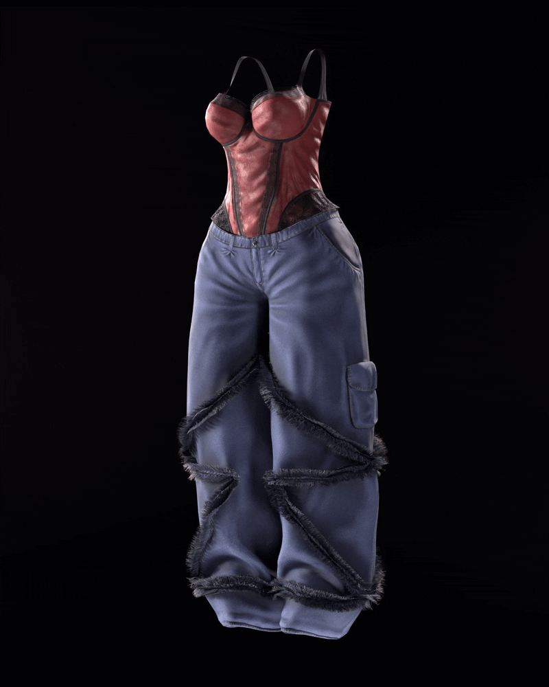 JEANS & BODY SET