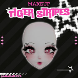 🐯 Tiger Stripes Makeup | Cici + Starlight
