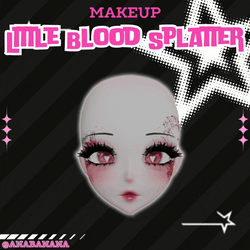 🩸 Little Blood Splatter Makeup | Cici + Starlight