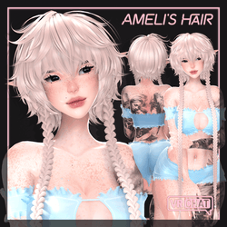 Ameli's Jelly Braid Hair for VRChat