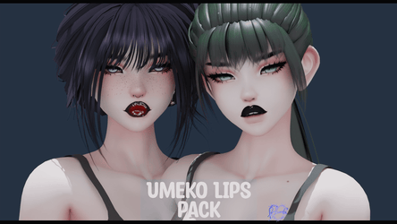 Lips Pack  -  Umeko Texture Add-on  |  Nitro Free