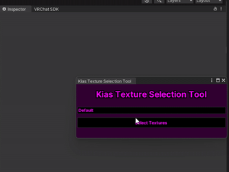 Fast n Easy Texture Selection Tool