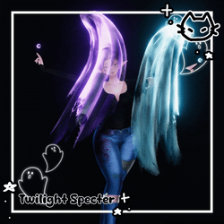 👻 Twilight Specter 👻 Ghost Flow Toy 👻 Halloween Ribbon