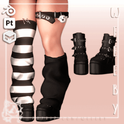 WS16. Spooky Legs [VRChat Asset]