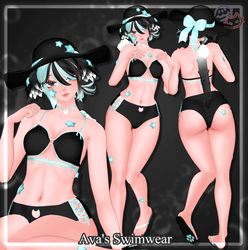 Ava's Swimwear Outfit+Ear&Tail;
