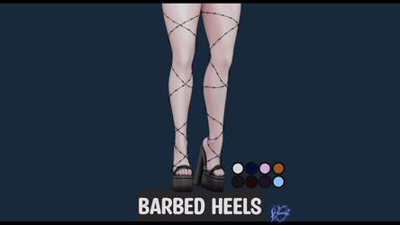 Barbed Heels  |  VrBase, SlimFit  |  Nitro