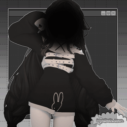 .ᐟ Belt Hoodie ᐢ..ᐢ .ᐟ