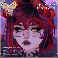 𝔇𝔯𝔞𝔤𝔬𝔫 𝔐𝔞𝔨𝔢𝔲𝔭 (face texture)