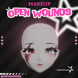 🩹 Open Wounds Makeup | Cici + Starlight